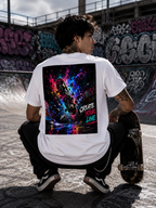 RIDE BEYOND LIMITS l Performance Unisex Statement T-shirt White
