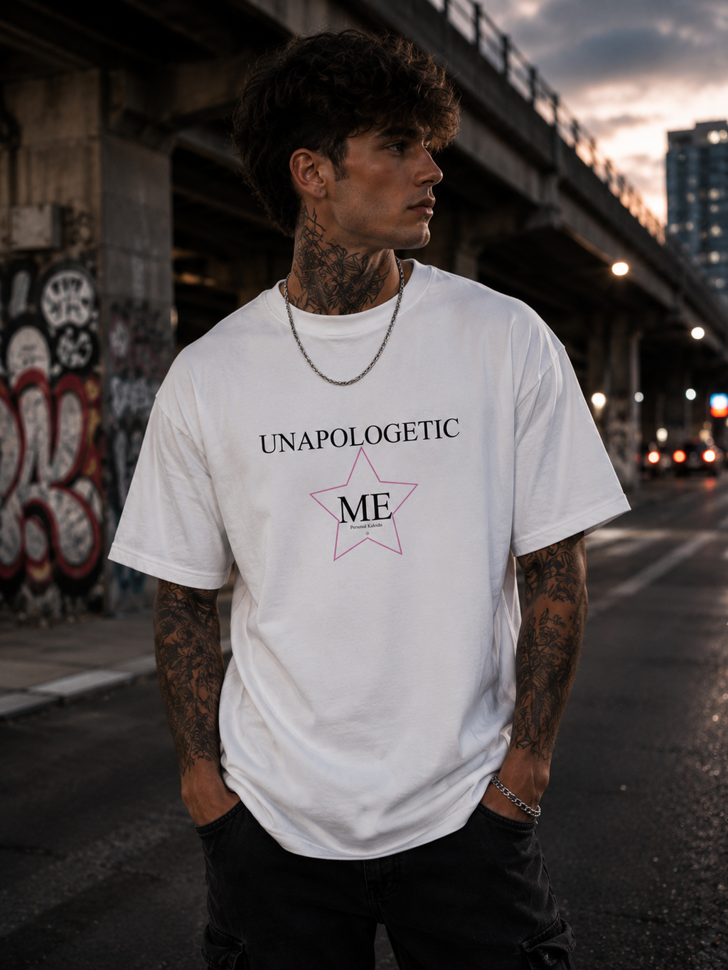 UNAPOLOGETIC ME Performance Unisex T-Shirt l KI Artwork