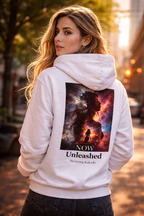 Premium Unisex Hoodie l NOW UNLEASHED l KI Artwork