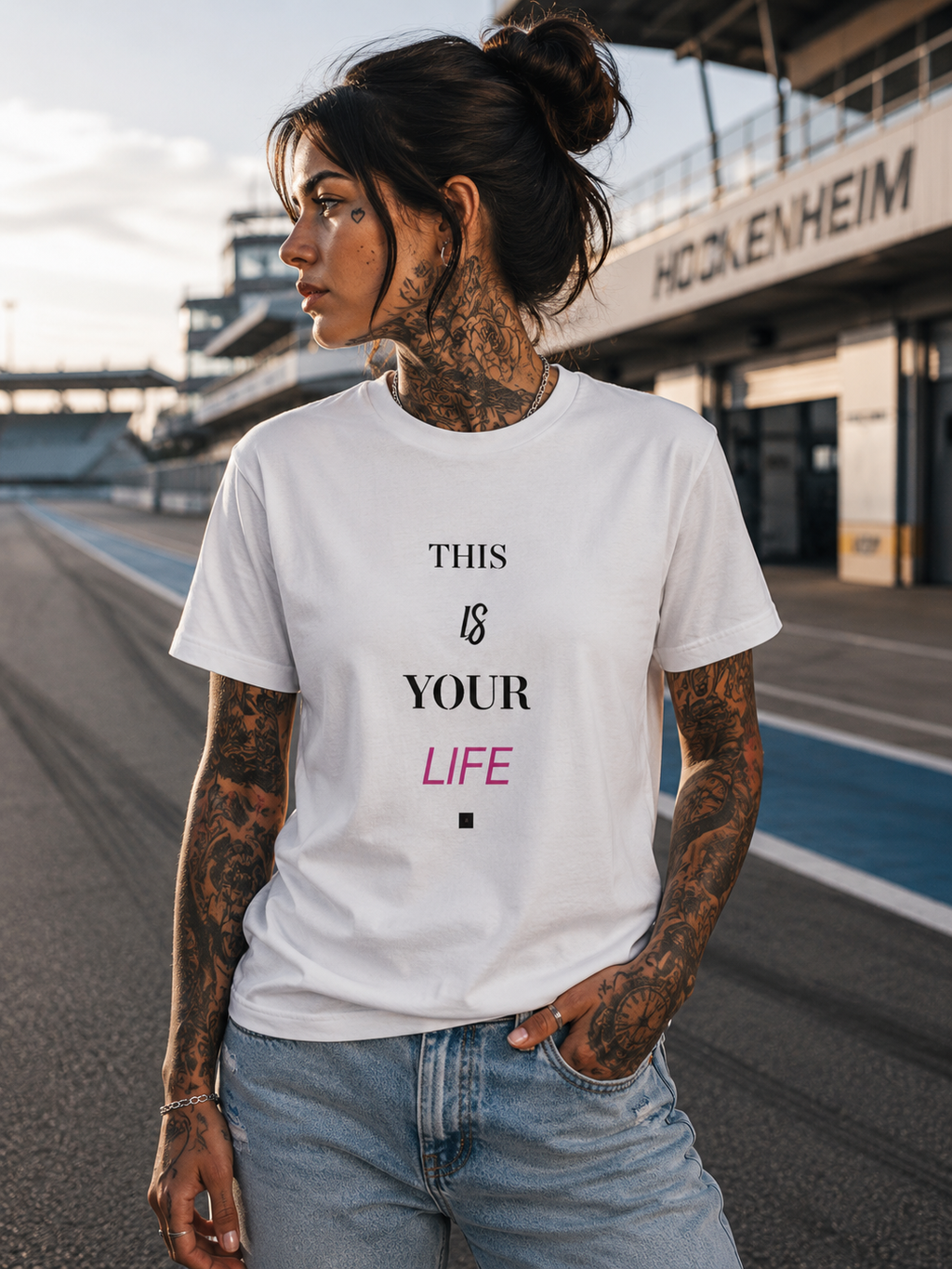 THIS IS YOUR LIFE Unisex T-Shirt l Digital Artwork