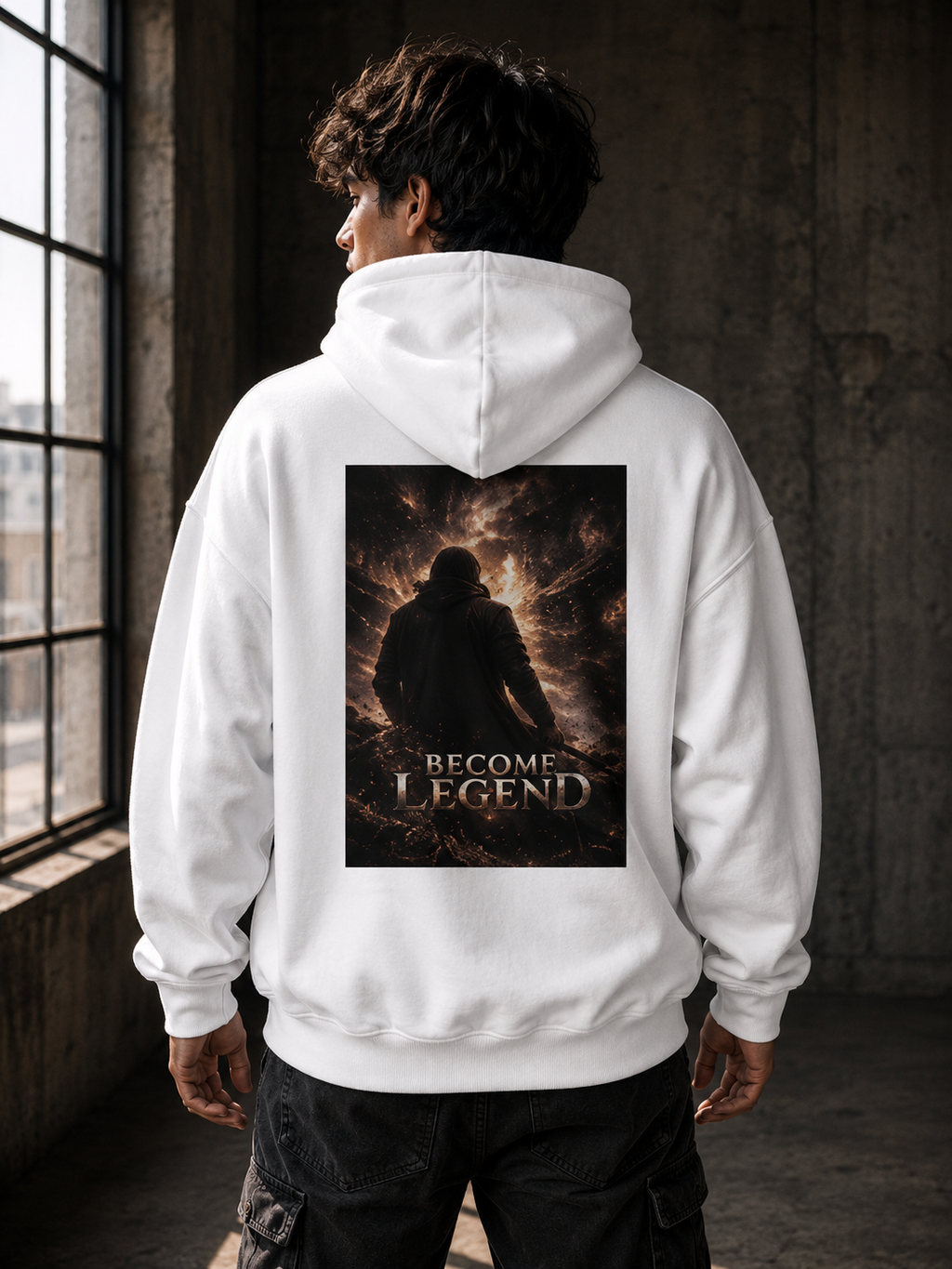 YOU WERE NEVER ORDINARY  Unisex Hoodie l Digital Artwork