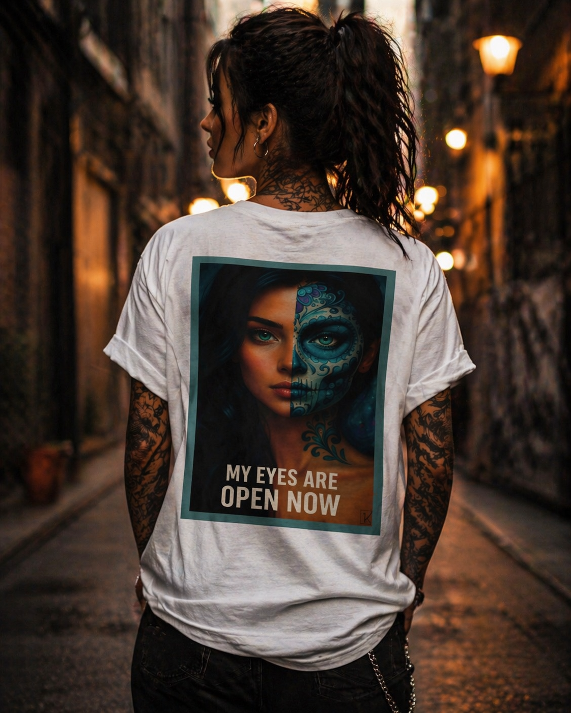 BROKEN ILLUSIONS Unisex-T-Shirt l Digital Artwork