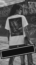 RIDE BEYOND LIMITS l Performance Unisex Statement T-shirt White