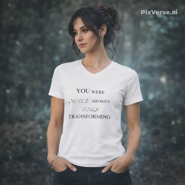 SILENT TRANSFORMATION Premium Unisex T-Shirt l Digital Artwork
