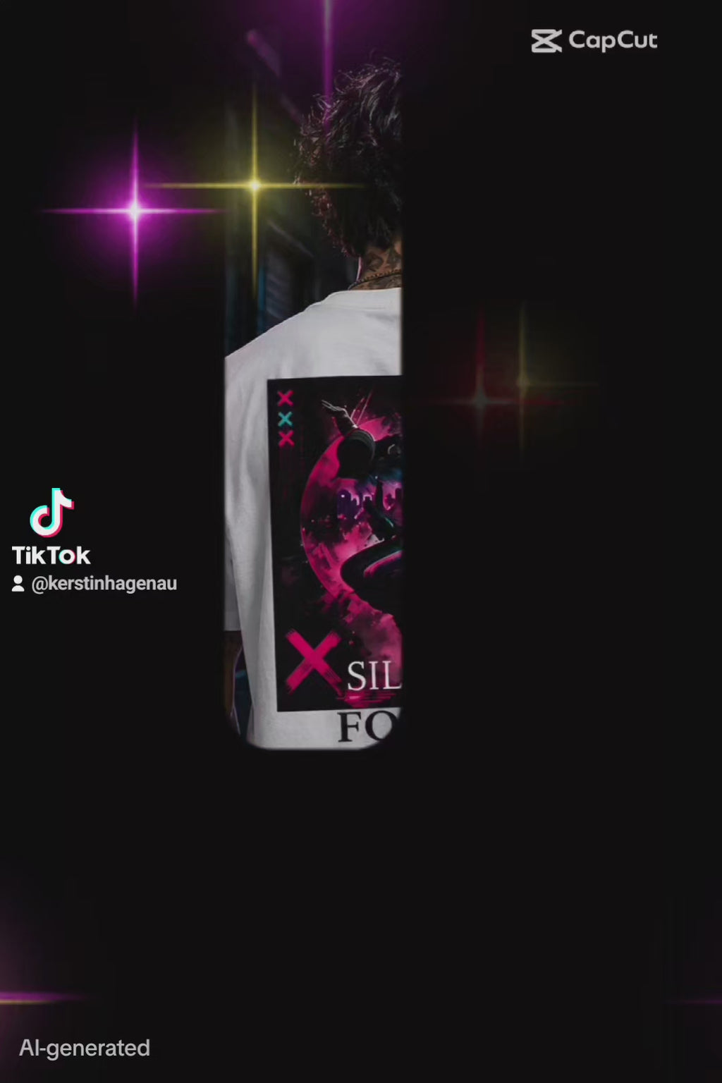 SILENT FOCUS l BE THE SHIFT Edition l Performance Unisex Crewneck T-shirt White