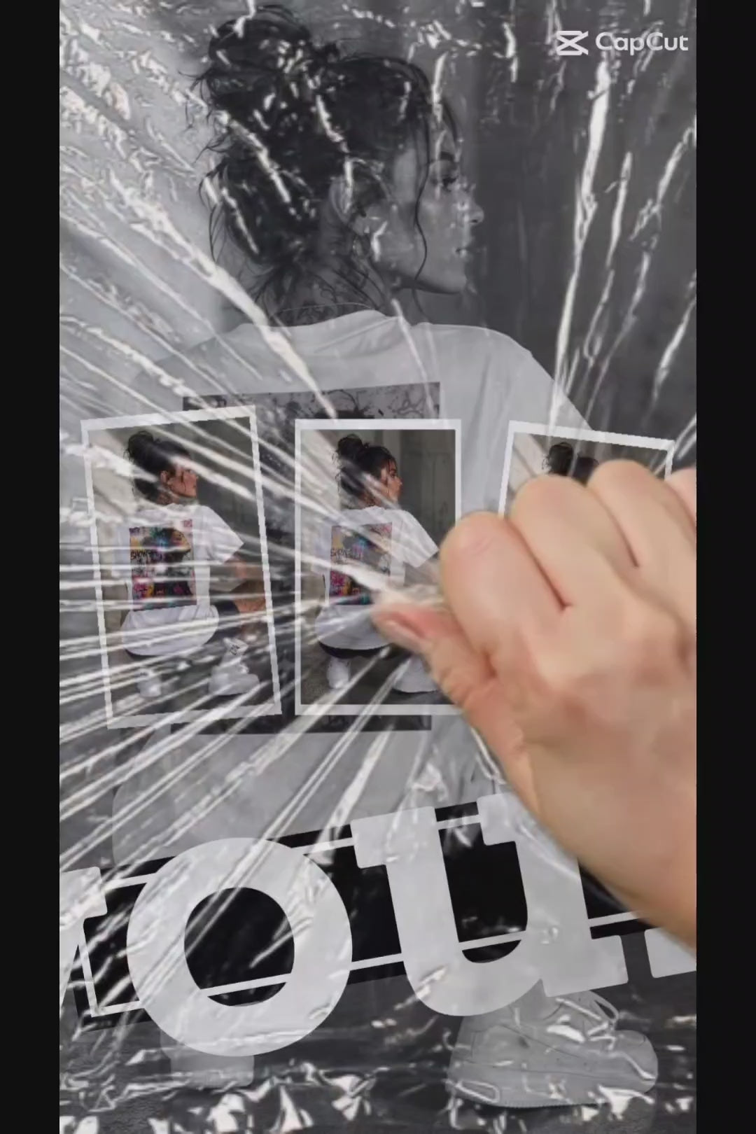 Personiq Kaleido statement T-shirt product video featuring expressive streetwear design and premium print quality.