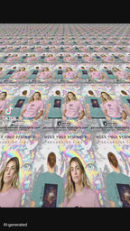 ECHOES OF TIME Premium Unisex T-Shirt l Digital Artwork