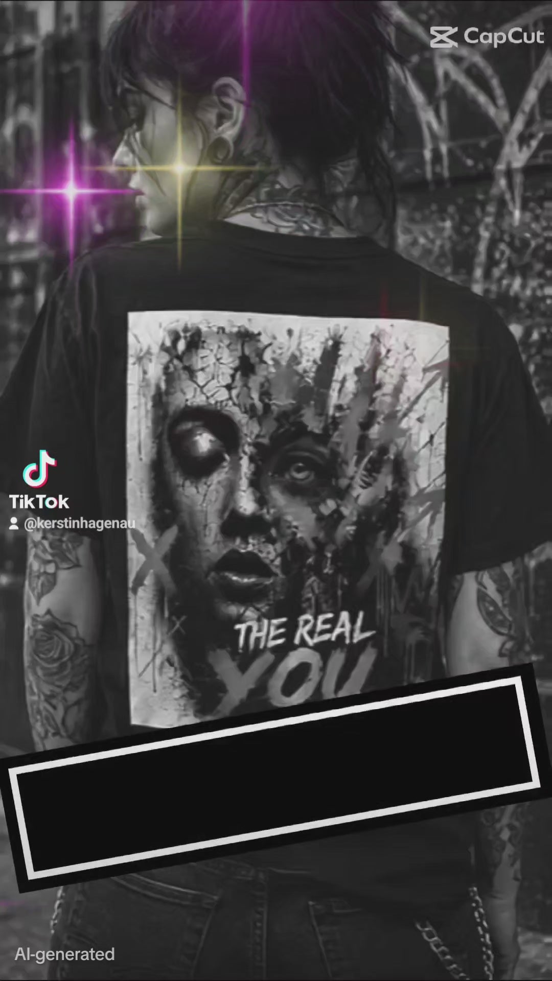 THE REAL YOU l Pemium Unisex Statement T-shirt