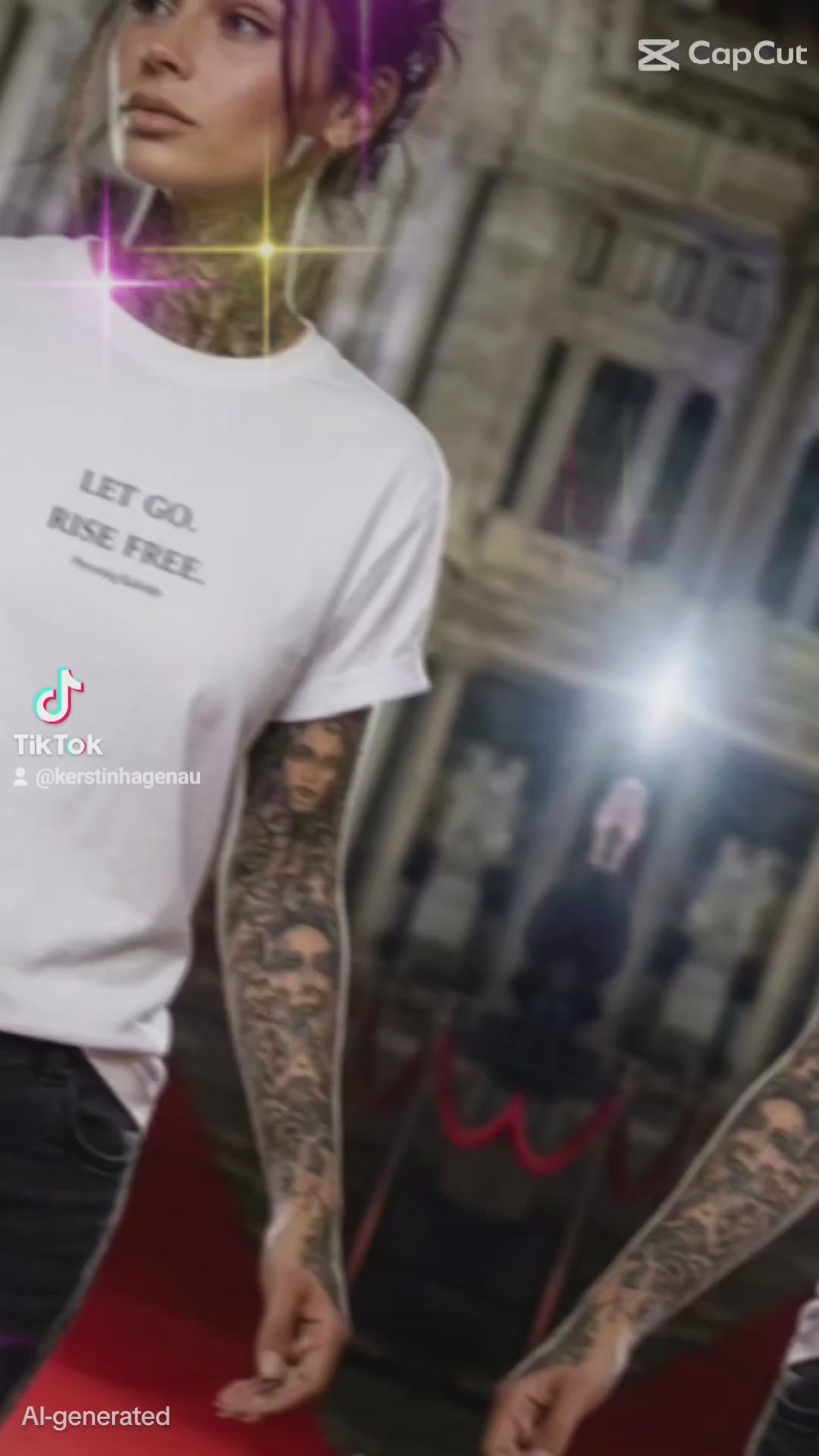 Personiq Kaleido statement T-shirt product video featuring expressive streetwear design and premium print quality.