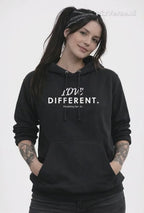 LOVE DIFFERENT Premium HOODIE l KI-Artwork