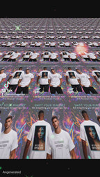 BROKEN ILLUSIONS Unisex-T-Shirt l Digital Artwork